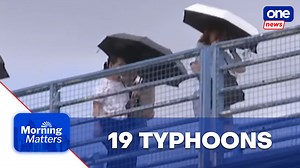 #MorningMatters | PAGASA forecasts a total of 16 to 19 tropical cyclones this year, with 6 to 13 of them likely to form between March and August. The overall number is expected to be below the average. | ONE News