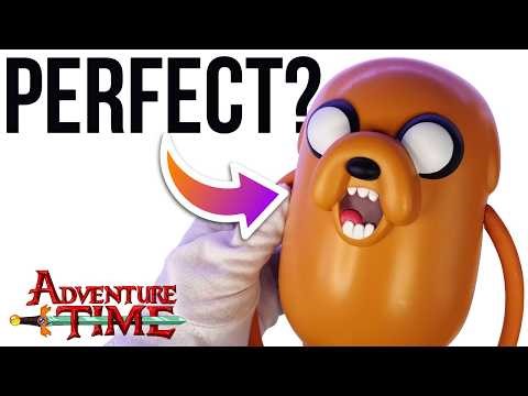 Adventure Time Deluxe Jake Action Figure Review | 5 Facial Expressions | Collectible Toy Unboxing