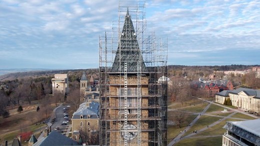 McGraw Tower restoration preserves the past, ensures the future | Cornell Chronicle