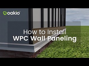 How to Install WPC Wall Paneling | Oakio