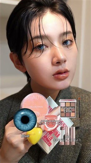 どのカラコンメイクが好き？#ショートヘア #メイク #コスメ #美容 #makeup
