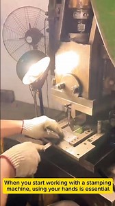 Manual skills of the press operator#workers #farming