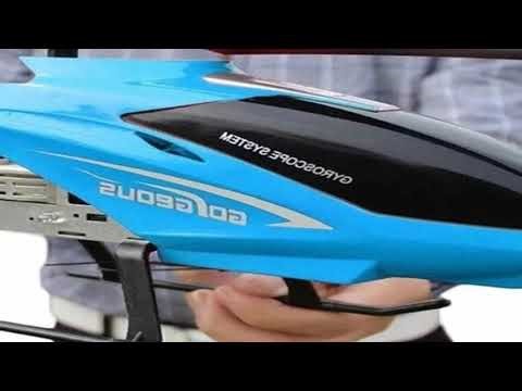 Large Remote Control Helicopter 80cm Extra 2.4G 3.5CH Rc Drone Durable Charging Toy Drone Model