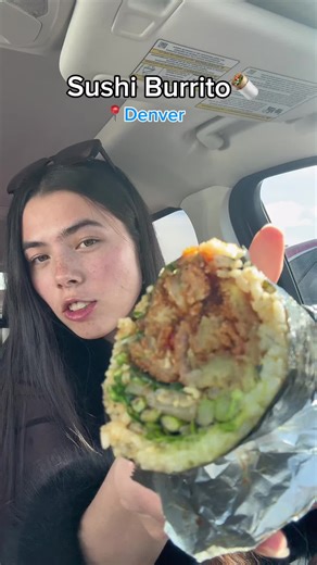 Pt 2 finally out😋😋😋 Don’t come for me lol I know my sushi pronunciation is still off. #sushi #sushiburrito #foodie #denver #colorado