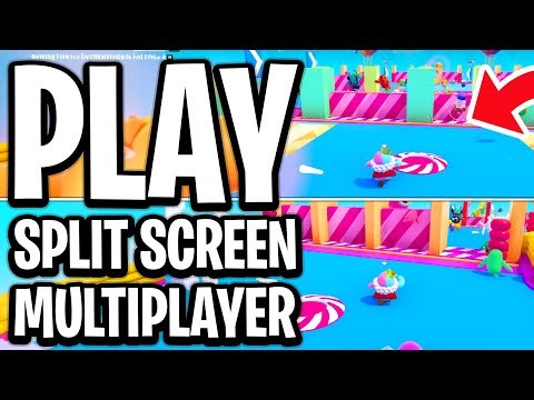 How to Play 2 Player Split Screen in Multiplayer on Fall Guys (PS5 or Xbox) - Full Guide