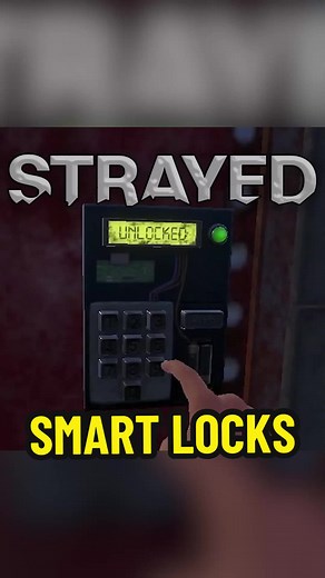 Key locks and smart locks are now in #Strayed #vr #virtualreality #rust #indiegame #videogames #survivalgame #quest #metaquest2 #metaquest3 #steamvr #foryou #fypage