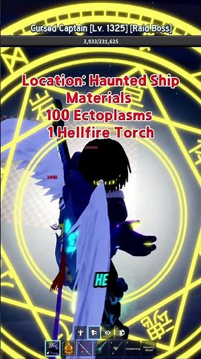 How to Get Ghoul Race FAST in Blox Fruits #bloxfruits #roblox #shorts