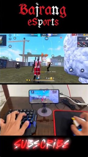 Mastering: Free Fire Fire keyboard and mouse⌨️ 🖱 📲 #short #viral #geekgamer #youtubeshorts#mixpro