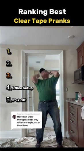 Ranking Best Clear Tape Pranks