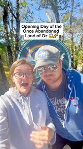 Opening Day at the Once Abandoned Land of Oz 👠✨ Land of Oz - Beech Mountain, NC Original Land of Oz #landofoz #autumnatoz #beechmountain #bannerelk #northcarolina #judygarland #wicked #wickedwitch #glinda #elphaba #toto #tinman #dorthy #kansas #themepark #themeparks #abandoned #yellowbrickroad #noplacelikehome #somewhereovertherainbow #lionstigersandbears #oldmovie #mgm | Summmerlyyy