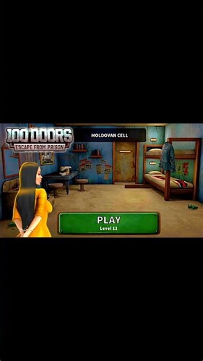 LEVEL 11 ESCAPE! 🇲🇩 100 Doors Moldovan Cell #Shorts