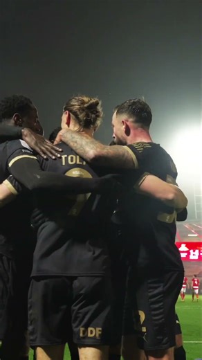 TOLLY'S HAT-TRICK GOAL