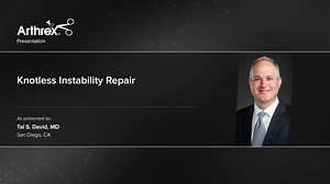 Knotless Instability Repair