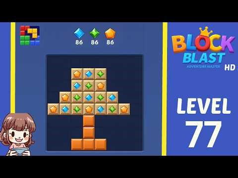 Block Blast Level 77 Adventure Solution Walkthrough