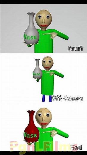 Baldi's New Vase 2025 Behind the Scenes!! #baldisbasics #baldi #pghlfilms #animation #roblox