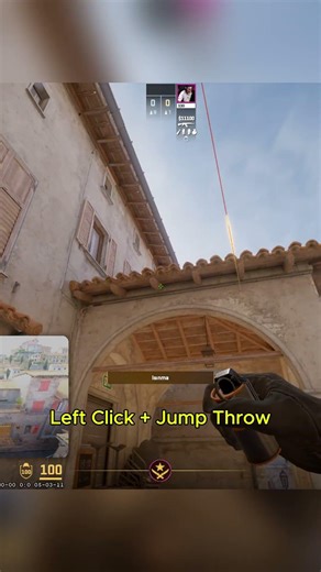 CS2 - İnsane İnferno A Smokes #cs2 #shorts