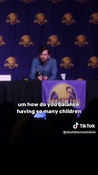 David Tennant's Serious Moments with Children in 2019