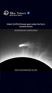 This is the moment 3I/ATLAS began disintegrating near the Sun.