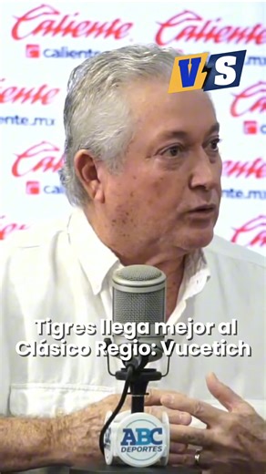 Tigres llega mejor al Clásico Regio: Vucetich 🔥 ¡No te pierdas #versus en #abcdeportes!🔥 📆 Lunes a Viernes 🕛 12:00 PM 📻 Sintoniza en: 92.1 FM | 660 AM #tigres #rayados #vucetich #ligamx #futbolregio #clasicoregio | ABC Deportes
