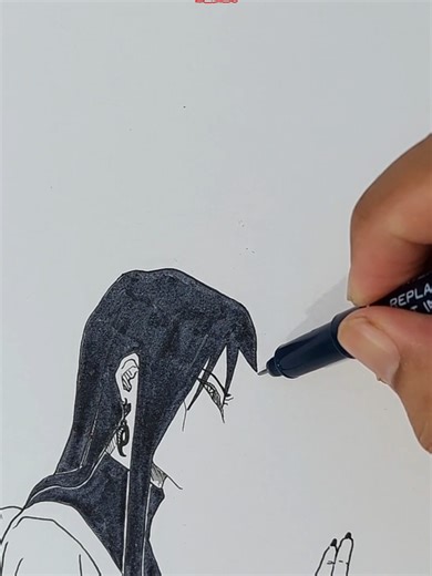 Orochimaru Kuchiyose: Drawing a Naruto Character