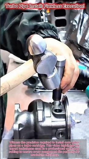 Turbo Pipe Install: Flawless Execution! 🛠️🔥