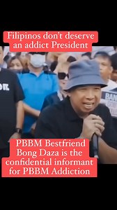 Bong Daza is the Confidential informant for PBBM addiction to powdery substance #notoaddictPresident #pbbmresign | Dolly Modo Ridings