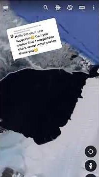 Megalodon Shark found in google earth coordinates. 🔥 Google Maps #virtualearth #googleearth