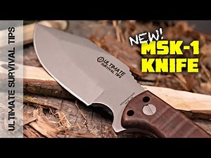 NEW! MSK-1 Primitive Survival Knife Is Here! Ultimate Bug Out / Bushcraft / Camping Knife