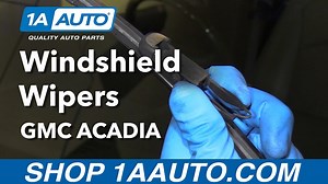How to Replace Windshield Wiper Blades 2007-16 GMC Acadia