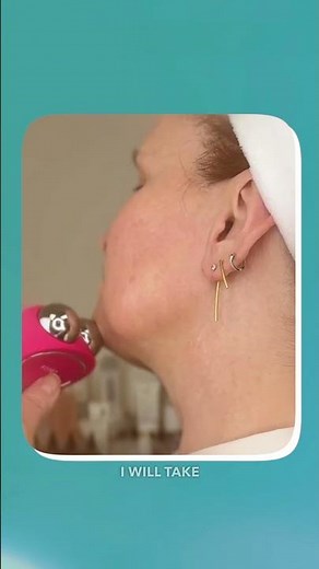 Quick and Easy Jowl lift #microcurrentfacial