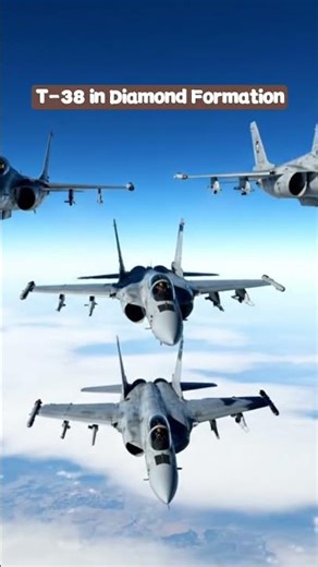 T-38s in Diamond Formation | The Art of Flight