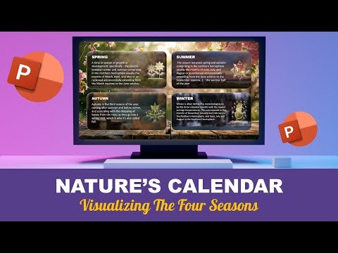 Nature’s Calendar Visualizing the Four Seasons in PowerPoint