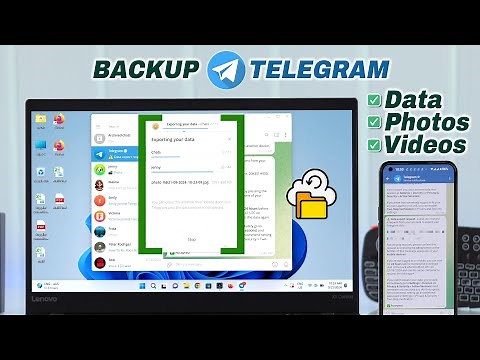 How to Backup Telegram Chat, Photos, Videos and Files!
