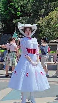 Mary Poppins & Bert @ Disneyland Ca, #disneyland