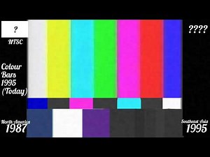 The Evolution of NTSC PH Color Bars: 1954-present North America and 1962-present Southeast Asia