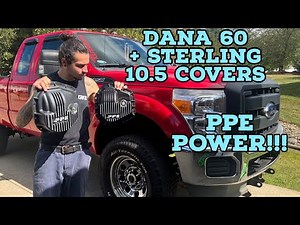 MUST HAVE! PPE Power DIFF COVERS!! - DANA 60 + STERLING 10.5!! FORD F250/F350- Full install #viral