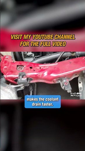 How to replace your radiator part 2 #draftproject #automobile #mechanic #maintenance #diy #foryou