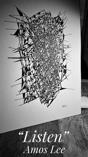 My work is created through repetition, attention, and restraint.Using a single line, I build dense fields of intersecting marks that emerge from a disciplined process rather than a preconceived image. The drawing develops through sustained focus—each line responding to what already exists on the page.The work reflects the tension between structure and disruption, order and intuition. It is less about representation and more about presence: a record of time, concentration, and persistence.I am in