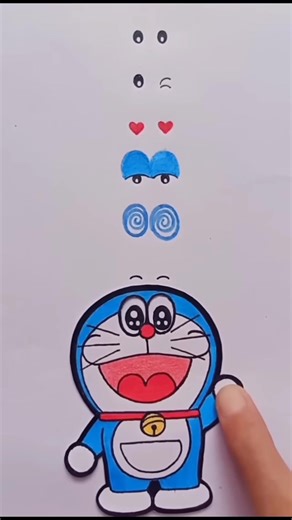 Top Doraemon Eyeball Drawing Techniques