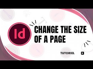 how to change the size of a page in indesign