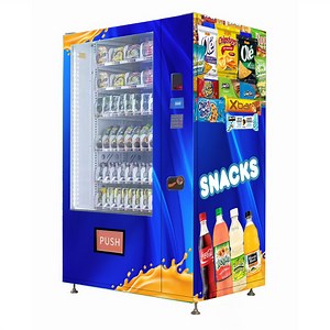 [Hot Item] Salad Dessert Food Refrigerated Cake Vending Machine for Sale with Elevator System