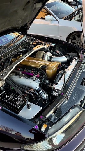 Midnight Purple R33 GTR 🍇 #austincars #automobile #cartok #carculture #edit