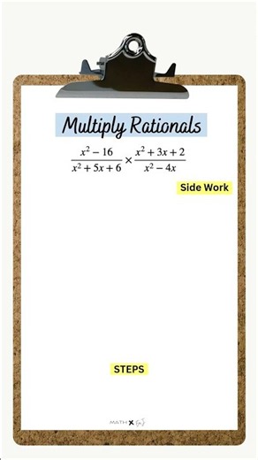 Multiply Rational Expressions