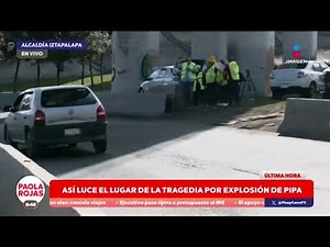 Reabren la calzada Ignacio Zaragoza tras explosión de pipa | DPC con Paola Rojas