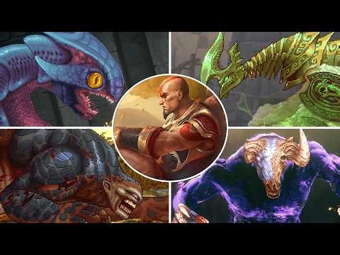 God of War Sons of Sparta - All Boss Fights (PS5PRO)