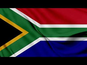 South Africa Flag Waving Background | HD | ROYALTY FREE