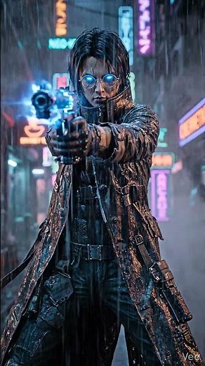 Dual Wielding in 2077 🔫 Cyberpunk Gunslinger #shorts