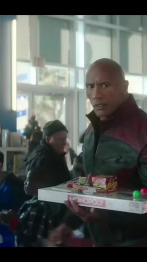 The Rock and Dwayne Johnson Funny Action Figure Red Car