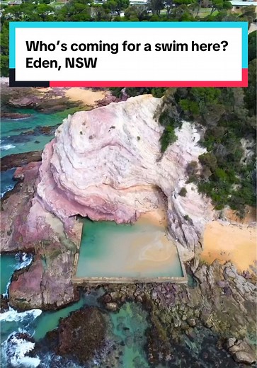 Discover Aslings Beach Rock Pool in Eden, NSW