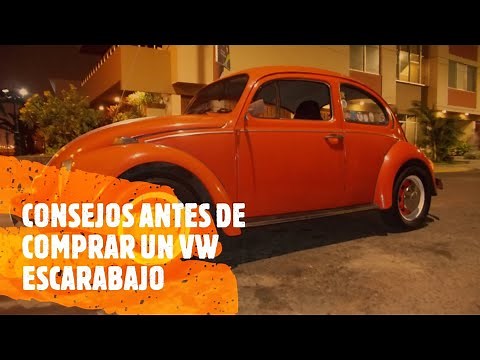 Consejos antes de comprar un VW Escarabajo
